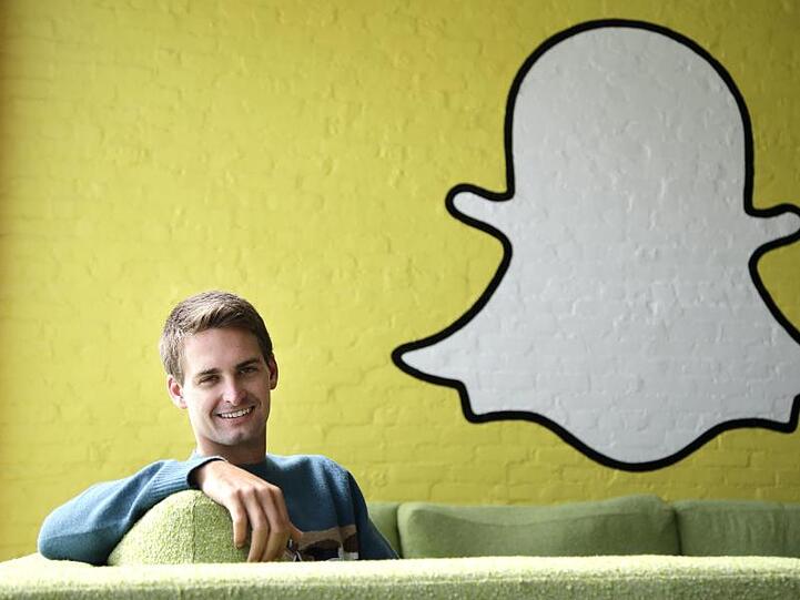 Evan Spiegel, Mitgründer der Foto-App Snapchat ist bald als prominenter Gast auf der DLD in München zu sehen.