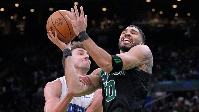 Franz Wagner und die Orlando Magic hatten gegen Jayson Tatum und die Boston Celtics meist das Nachsehen.