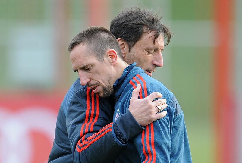 Der FC Bayern trainiert vor dem Spiel gegen Manchester City - die Bilder