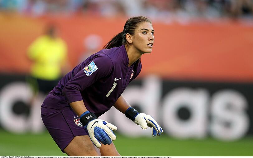 Die Torhüterin der USA: Hope Solo