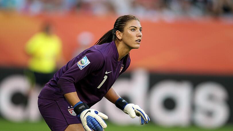 Die Torhüterin der USA: Hope Solo Die Torhüterin der USA: Hope Solo
