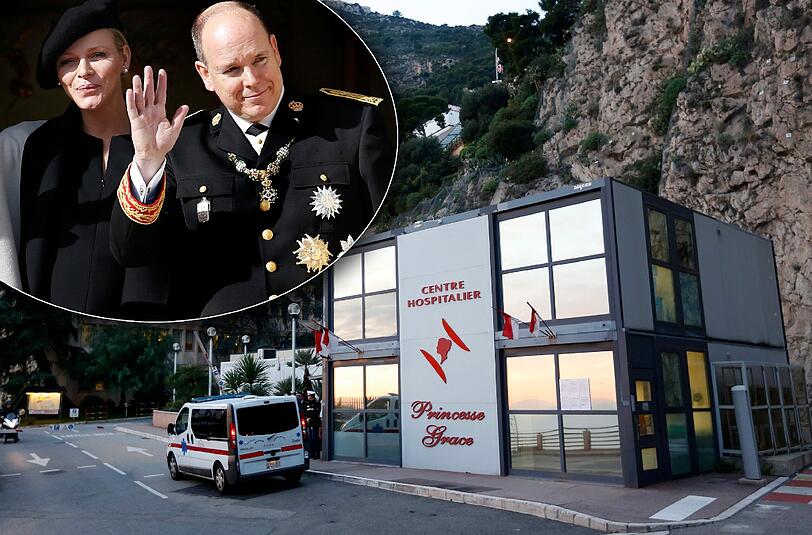 Fürstin Charlene soll im "Princesse-Grace von Monaco"-Krankenhaus einen Jungen und ein Mädchen zur Welt gebracht haben.