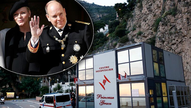 Fürstin Charlene soll im "Princesse-Grace von Monaco"-Krankenhaus einen Jungen und ein Mädchen zur Welt gebracht haben.