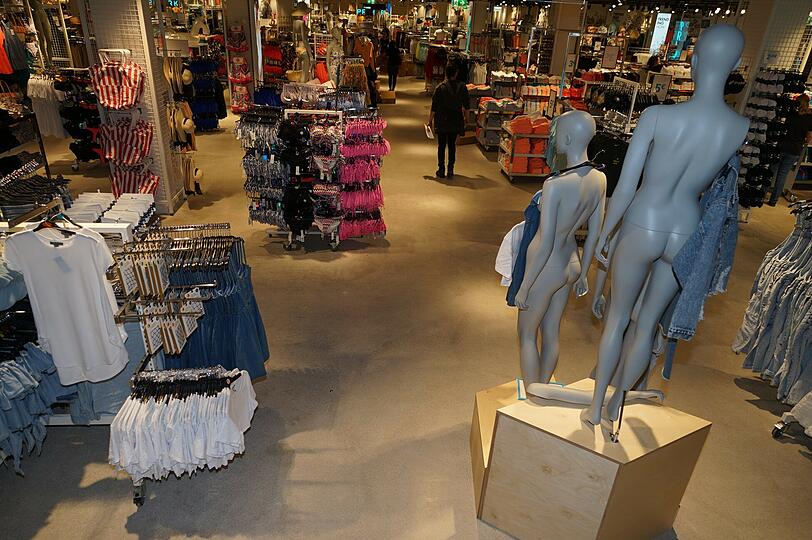 Impressionen aus dem Münchner Primark.
