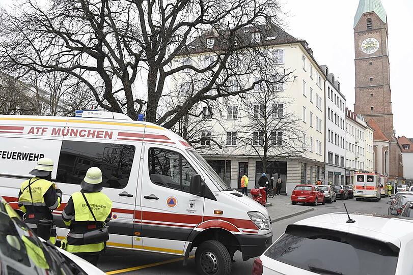 Im Einsatz war auch die analytische Taskforce der Feuerwehr.