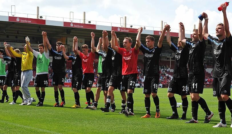 Kantersieg vom Feinsten: Die Besten Bilder vom Spiel gegen Cottbus.