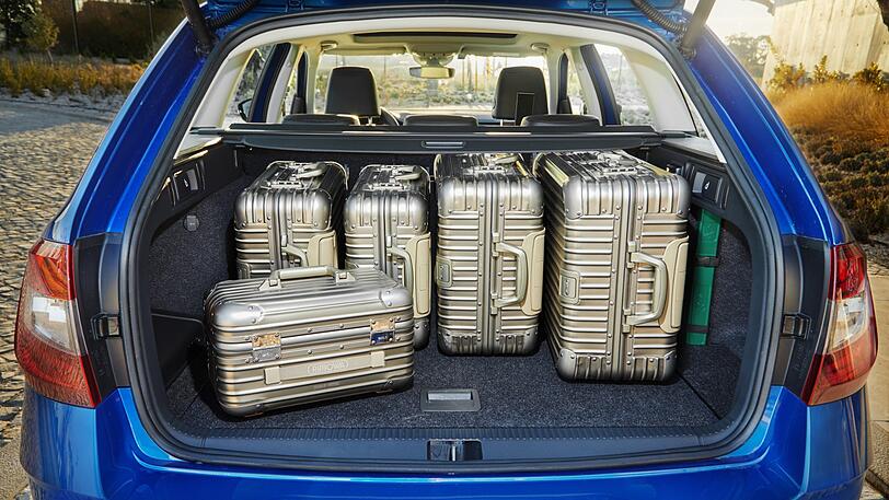 Geräumig und gut nutzbar: der Kofferraum des Skoda Octavia Combi.