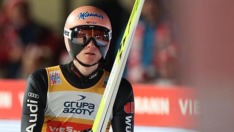 Karl Geiger sprang in Zakopane auf Rang fünf und verteidigte seine Führung in der Gesamtwertung.
