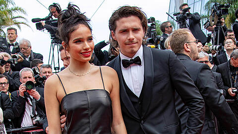 Da war noch alles in Butter: Brooklyn Beckham und Hana Cross bei den Filmfestspielen von Cannes