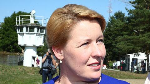 Franziska Giffey. Foto: Bodo Schackow/Archivbild