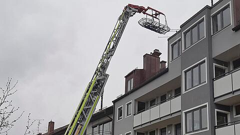 Am Donnerstagnachmittag war die Münchner Feuerwehr mit dem sogenannten "Rescue Loader" im Einsatz.