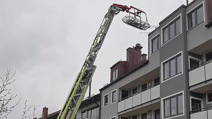 Am Donnerstagnachmittag war die Münchner Feuerwehr mit dem sogenannten "Rescue Loader" im Einsatz.