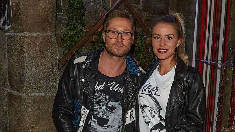 Nico Schwanz und Julia Prokopy auf einem Event im Februar.
