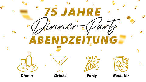 Wir feiern 75 Jahre Abendzeitung. Feiern Sie mit?