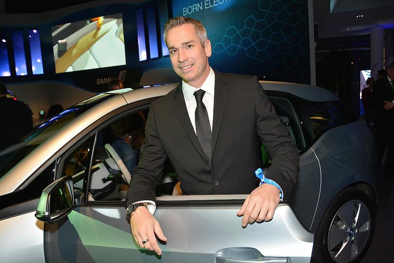 Promis bei der i3-Premiere von BMW