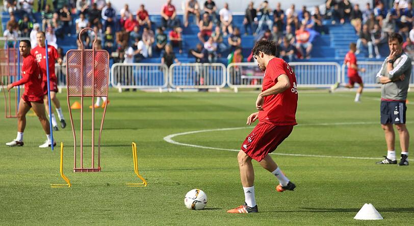 Die Bayern in der Wüste: Sehen Sie hier die besten Bilder des Trainingslagers in Doha.