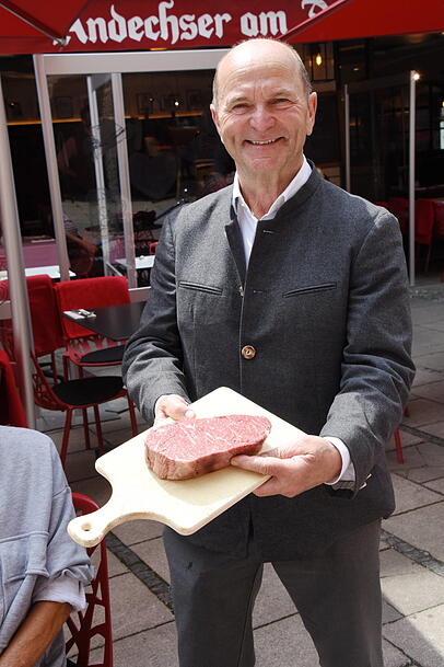Sepp Krätz vom Andechser. Sepp Krätz vom Andechser.