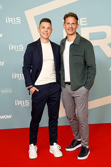 Thomas Fleischmann mit Freund Oliver Haidukiewicz