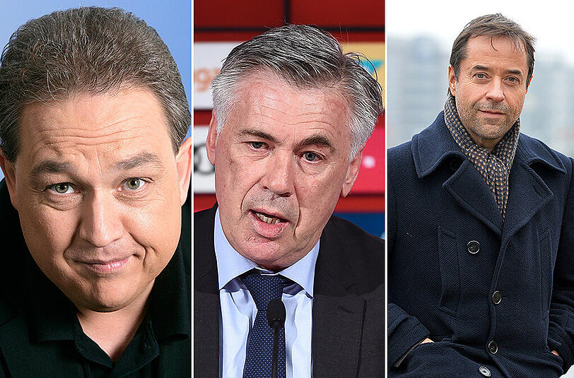 Komiker Oliver Kalkofe, Bayern-Trainer Carlo Ancelotti und Schauspieler Jan Josef Liefers trauern mit München.