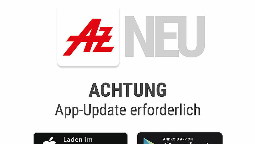 Die AZ-App wurde runderneuert. Das erfordert leider eine Neuinstallation bzw. ein Update. Die AZ-App wurde runderneuert. Das erfordert leider eine Neuinstallation bzw. ein Update.