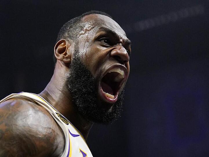 Megastar der Los Angeles Lakers: LeBron James.