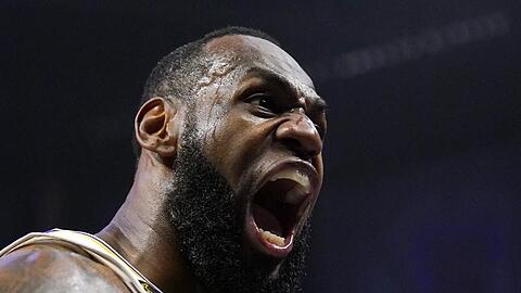 Megastar der Los Angeles Lakers: LeBron James.