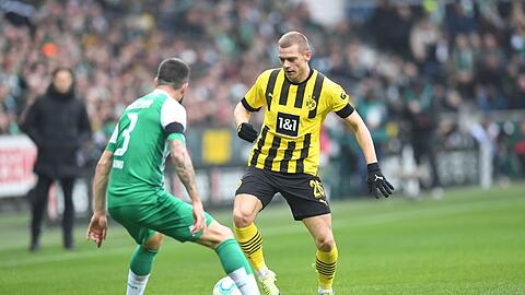 Das Duell zwischen Bremen und Dortmund war lange auf Augenhöhe.