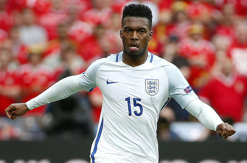 Englands Siegtorschütze Daniel Sturridge steht beim FC Liverpool unter Vertrag.