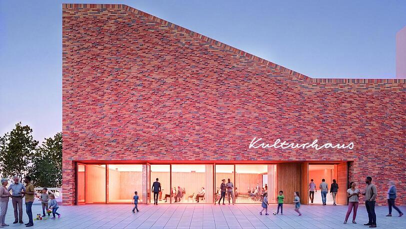 Dieser Kulturbau wird nun in Pasing gebaut. Dieser Kulturbau wird nun in Pasing gebaut.