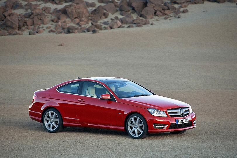 Eleganter Bruder für Limousine und T-Modell: Das neue C-Klasse-Coupé von Mercedes.