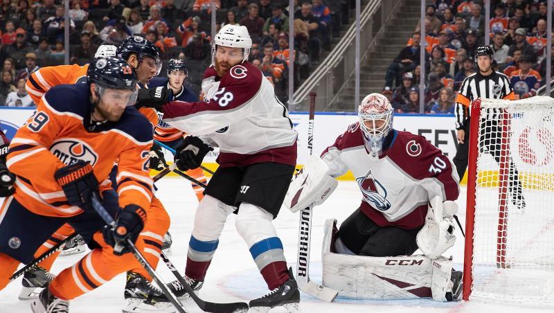 Leon Draisaitl (l) brillierte gegen Colorado als Vorbereiter. Leon Draisaitl (l) brillierte gegen Colorado als Vorbereiter.