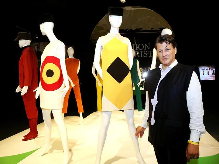 Rodrigo Basilicati Cardin, der Neffe von Pierre Cardin, in Düsseldorf.