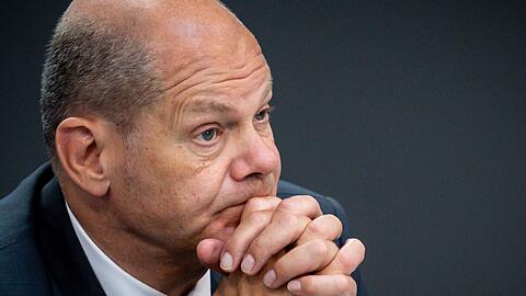 Bundeskanzler Olaf Scholz (SPD).