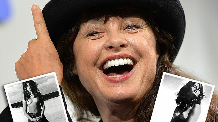 68er-Ikone Uschi Obermaier: auch mit 70 noch ein absoluter Hingucker.