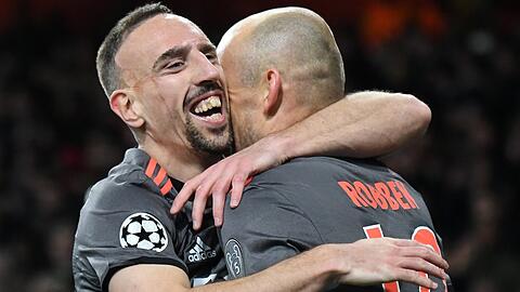 Gemeinsam mit Arjen Robben bildete Franck Ribéry die gefürchtete Flügelzange "Robbery" beim FC Bayern München. Nun folgt er seinem niederländischen Kollegen in den fußballerischen Ruhestand.