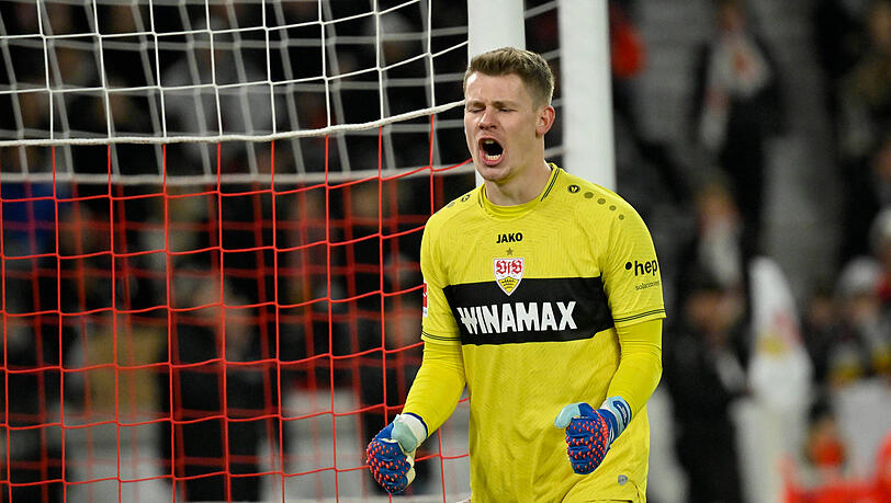 Alexander Nübel macht während seiner Leihe zum VfB Stuttgart mit starken Leistungen auf sich aufmerksam.