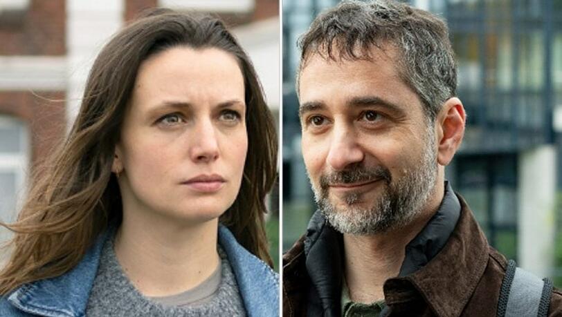 "Tatort: Ein guter Tag / Schwarzer Schnee" mit der niederländischen Polizistin Lynn de Baer (Gaite Jansen) und Falkes Cyber-Kollegen Mario Schmitt (Denis Moschitto). "Tatort: Ein guter Tag / Schwarzer Schnee" mit der niederländischen Polizistin Lynn de Baer (Gaite Jansen) und Falkes Cyber-Kollegen Mario Schmitt (Denis Moschitto).