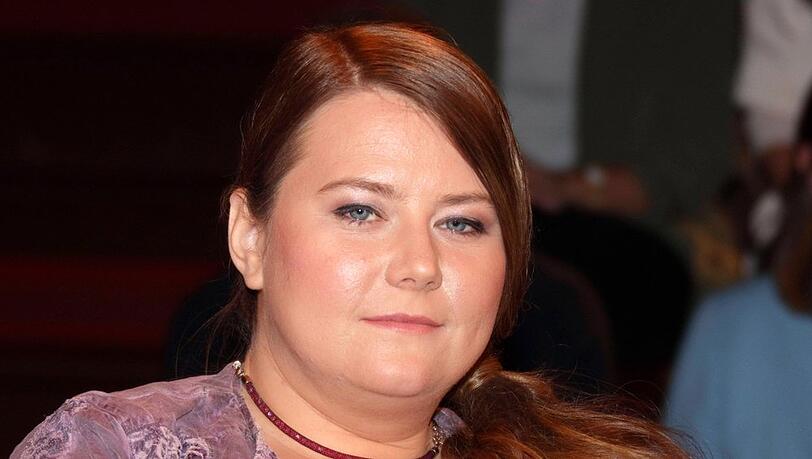 Natascha Kampusch bei einem Auftritt 2019. Natascha Kampusch bei einem Auftritt 2019.