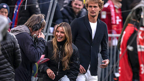 Diesmal muss er ohne seine Sophia zum Bayern-Kracher gegen Real Madrid gehen: Tennis-Profi Alexander Zverev.