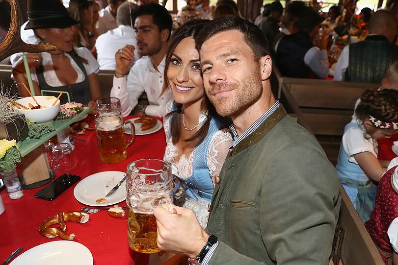 Xabi Alonso und seine Nagore.