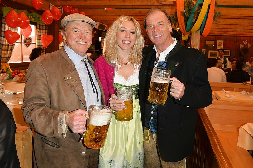 Heinz Winkler, Kimberly Hoppe und Wolfgang Fierek
