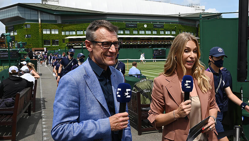 Mats Wilander (l.) ist jetzt Experte bei Eurosport.