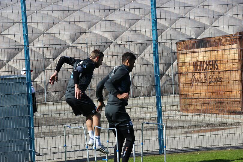 Die Bilder vom Abschlusstraining vor dem Heimspiel gegen den SV Sandhausen.