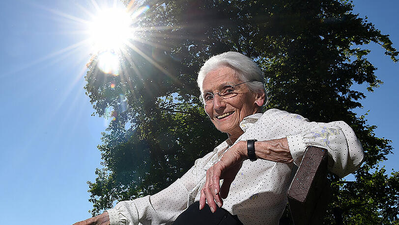 Die 90-jährige Annelie Dehnert-Hilscher: Das derzeitige Wetterhoch Annelie ist nach 90-jährigen Konstanzerin benannt. Die 90-jährige Annelie Dehnert-Hilscher: Das derzeitige Wetterhoch Annelie ist nach 90-jährigen Konstanzerin benannt.