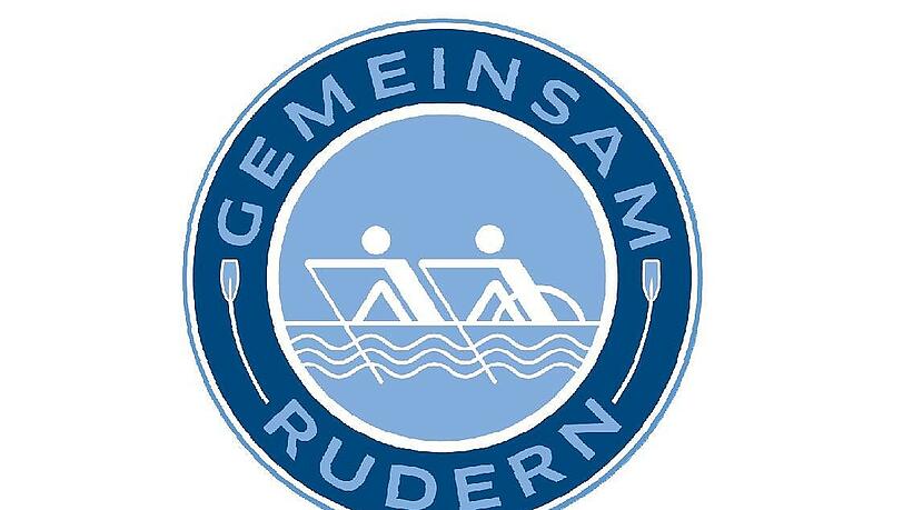 Unter diesem Logo fahren künftig Behinderte und Nichtbehinderte in einem Ruderboot auf der Olympia-Regattastrecke. Unter diesem Logo fahren künftig Behinderte und Nichtbehinderte in einem Ruderboot auf der Olympia-Regattastrecke.