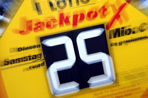 Die Zahl des Rausches: 25 Millionen sind im Jackpot. Bevor Sie gewinnen, sollten Sie unsere Tipps lesen.