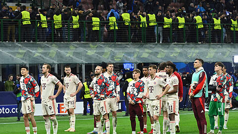 Der FC Bayern scheidet nach dem 2:2 gegen Inter Mailand aus der Champions League aus.