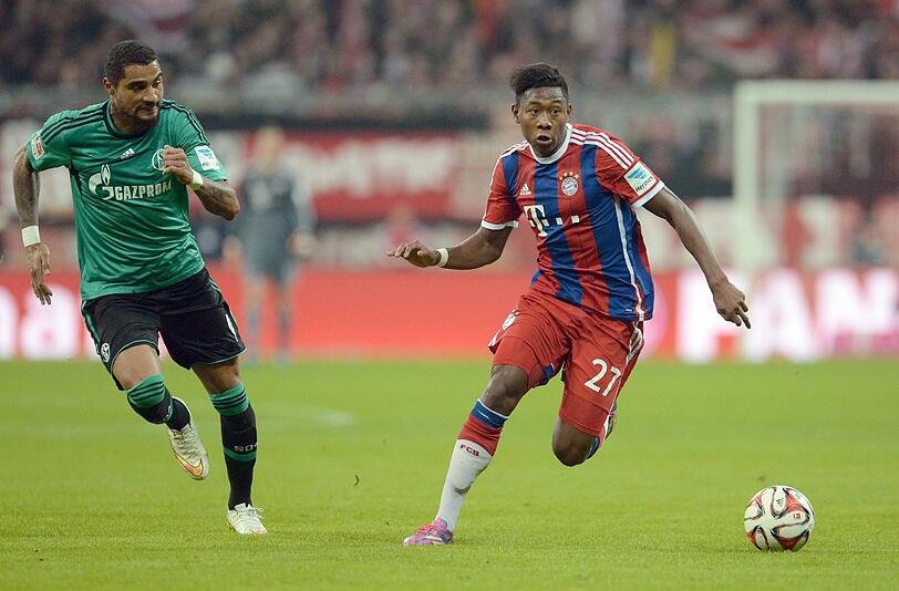 DAVID ALABA Note 3:
Begann links hinten und half nach Boatengs Platzverweis kurzzeitig in der Innenverteidigung aus. Gewohnt sicherer Auftritt als Linksverteidiger.