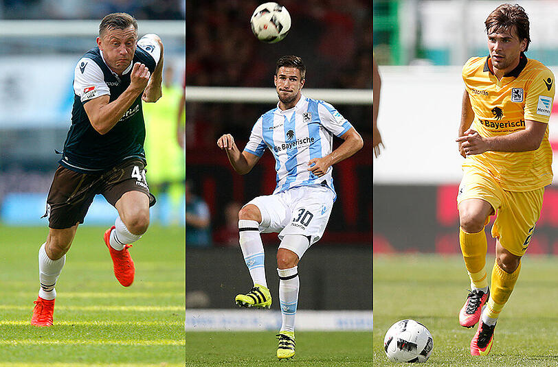 Ein Löwen-Torjäger und zwei Verteidiger kehren nach längeren Verletzungen ins Mannschaftstraining zurück (v.l.): Ivica Olic, Milos Degenek und Filip Stojkovic.