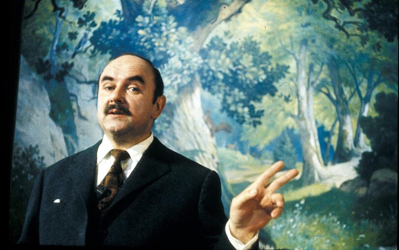 Walter Sedlmayr im Film "Theodor Hirneis" als ehemaliger Hofkoch von Ludwig II.